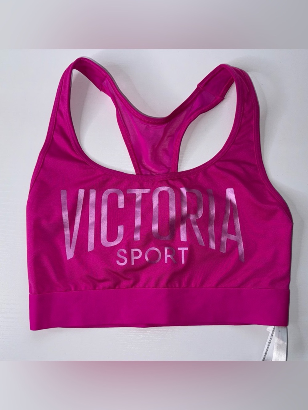 Victoria Sport Fuchsia Racerback Sports Bra